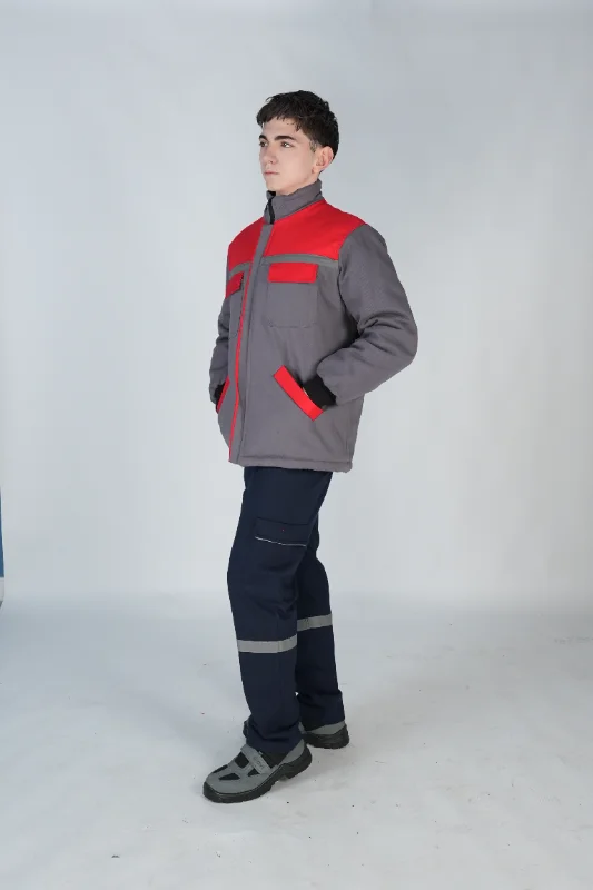 gabardin mont kırmızı
